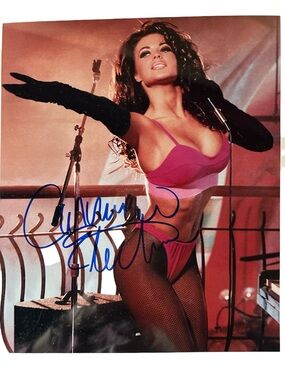 Carmen Elektra Autographed Signed 8x10  Burlesque Photo from Pussycat Dolls